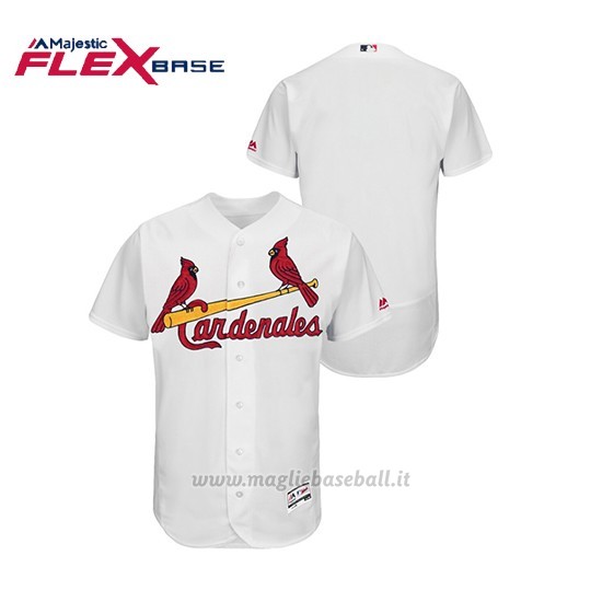 Maglia Baseball Uomo St. Louis Cardinals 2019 Hispanic Heritage Flex Base Bianco